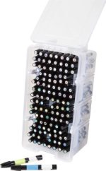 ArtBin 6934AB Satchel with Marker Tray, Art & Craft Organizer, [1] Plastic Storage Case, Clear, Semi, 0 - Image 7